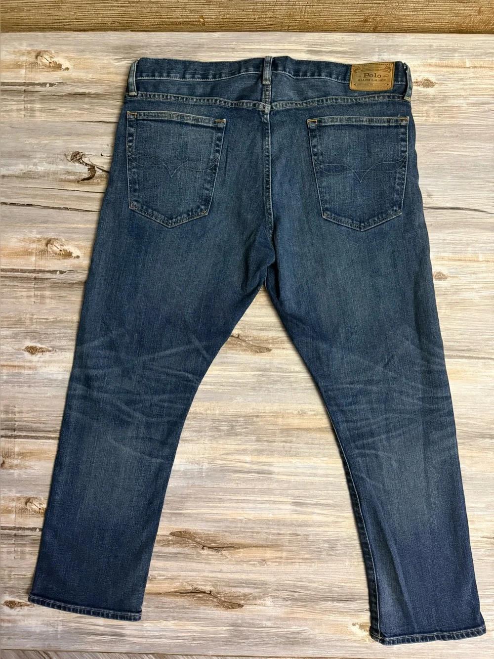 Polo Ralph Lauren Men’s 36x30 Hampton Relaxed Straight Dark Blue